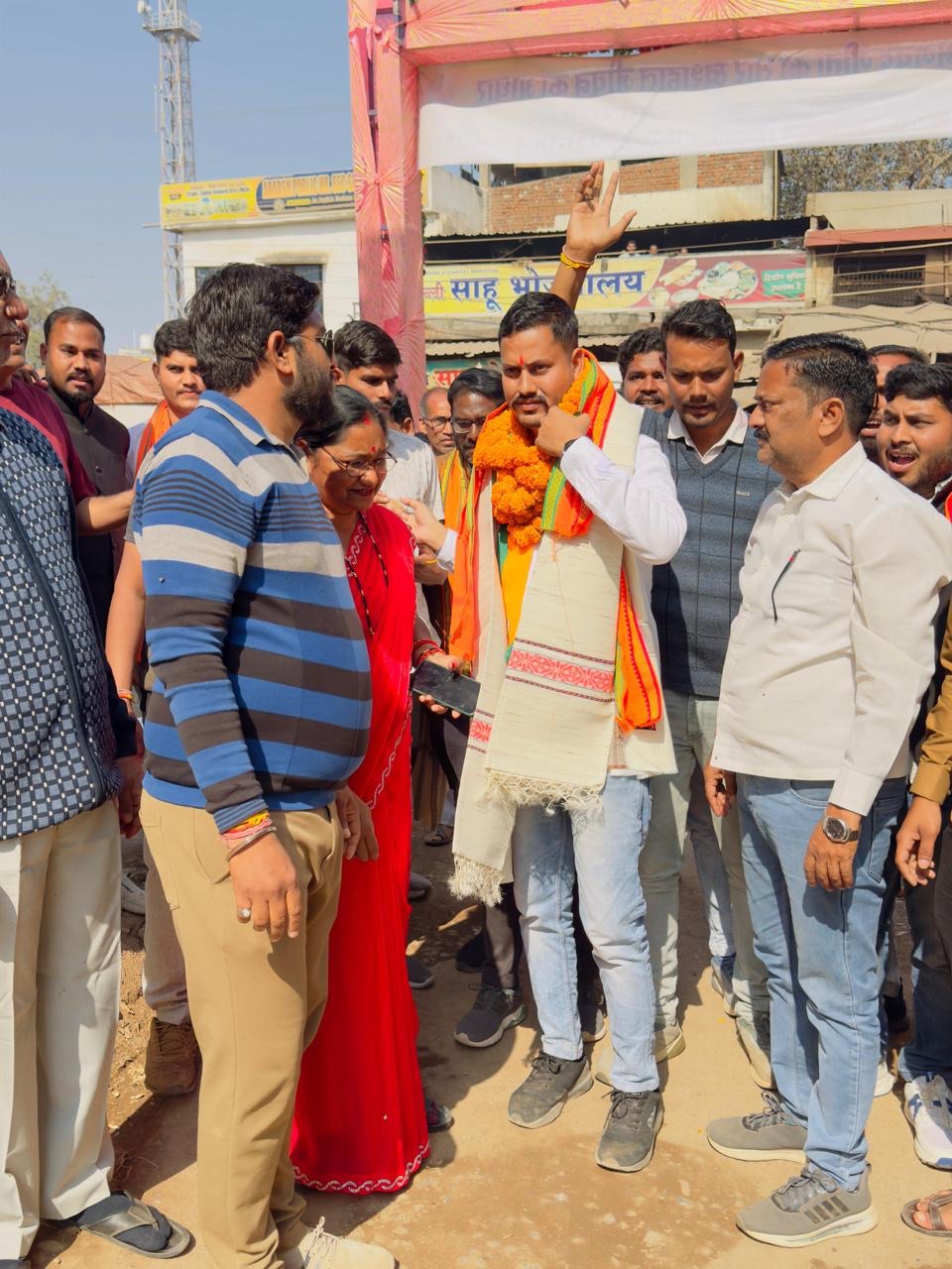 हितेश अजगल्ले का पहला जिला दौरा बना शक्ति प्रदर्शन, युवाओं में दिखा जबरदस्त जोश..!